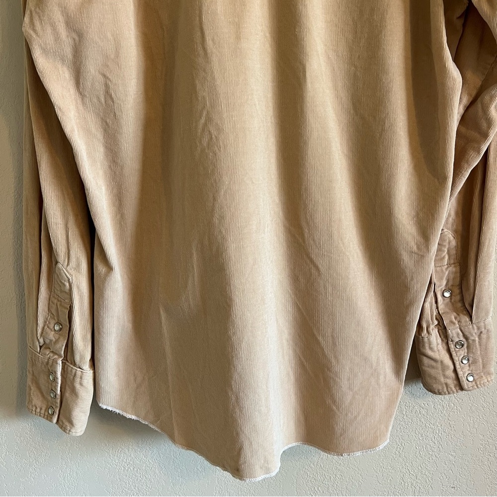 Vintage TemTex Corduroy Pearl Snap Button Up - Picture 10 of 16